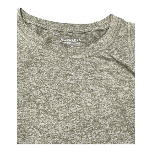 💚✨ATHLETA UPTEMPO TANK HEATHER OLIVE GREEN•SIZE XMALL ✨ - Picture 5 of 11